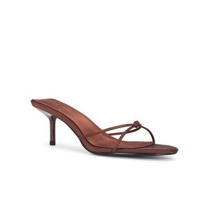 Maeve Slipper in Satin Brown
FEMME LA